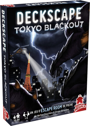 Super Meeple Deckscape 11 (fr) Tokyo Blackout 3770023051477