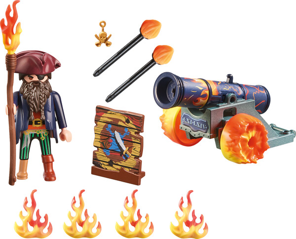 Playmobil Playmobil 71189 Set cadeau Pirate et canon de feu 4008789711892