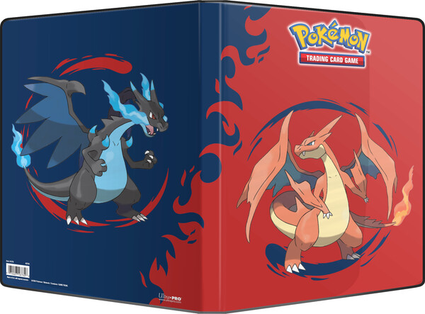 Ultra PRO Pokemon Portfolio 9 pochettes - Mega Charizard x & Mega Charizard y 074427167356