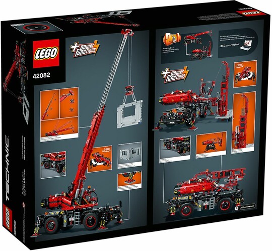 LEGO LEGO 42082 Technic La grue tout-terrain 673419283878