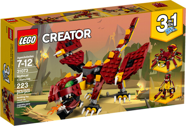 LEGO LEGO 31073 Creator Les créatures mythiques 673419283274