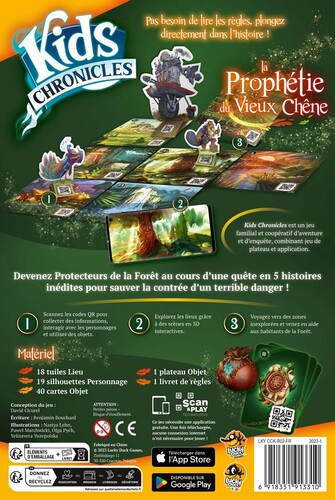 Lucky Duck Games Kids Chronicles - La Prophétie du Vieux Chêne 691835191331
