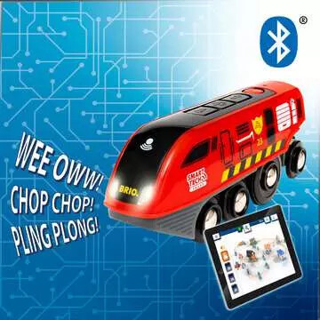 Brio Train Brio Train en bois Smart Tech sound - Circuit Action Pompier 36004 7312350360042