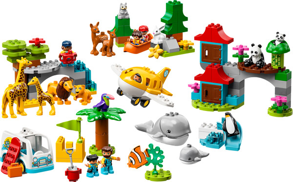 LEGO LEGO 10907 Les animaux du monde 673419301961