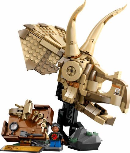 LEGO LEGO 76969 Les fossiles de dinosaures : le crâne de tricératops 673419404112