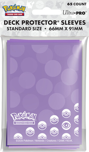 Ultra PRO Pokemon Protecteurs de cartes 66x91mm 65ct - energy psychic type 65ct 074427167462