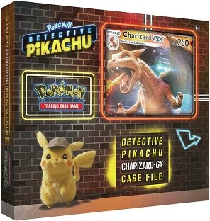 nintendo Pokémon Detective Pikachu Charizard-GX Box 820650806339