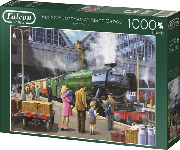 Falcon de luxe Casse-tête 1000 train Flying Scotsman at Kings Cross 8710126111604