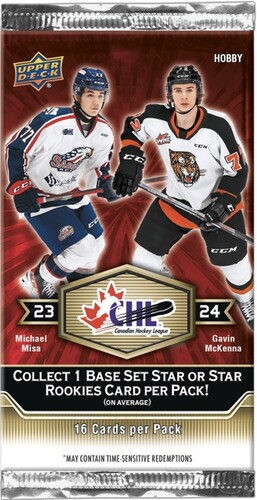 Upper Deck Upper Deck CHL Hockey 23/24 Hobby Booster 053334532952