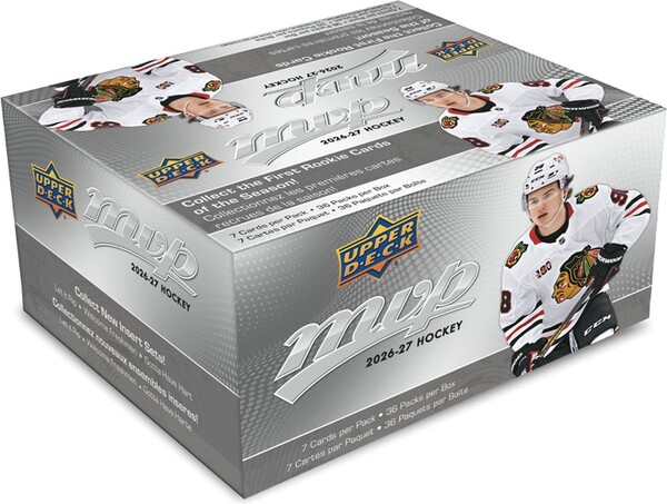Upper Deck Upper Deck MVP Hockey 26/27 retail booster box (7/36/20) 053334610780