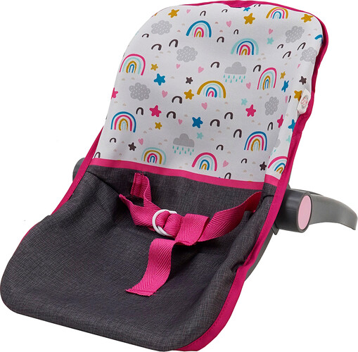 Stanley Jr. Rainbow Fun - Siège d'auto pour poupée 4894897000719