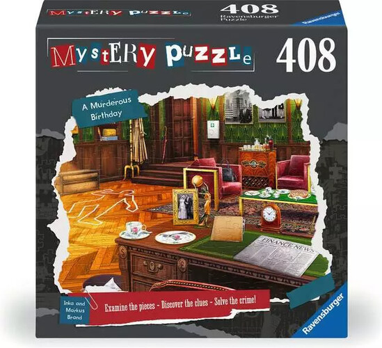 Ravensburger casse-tête Casse-tête 408 mystère - A Murderous Birthday (en) 4005555011873