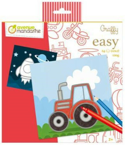 Avenue Mandarine Avenue Mandarine - Graffy Easy "Moyens de transport" 6095105214005