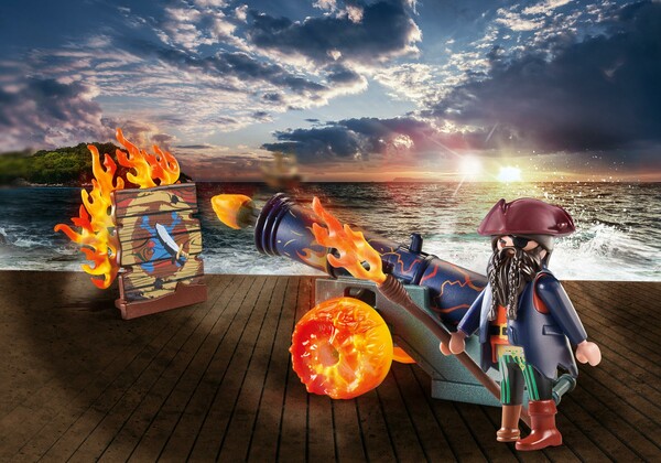 Playmobil Playmobil 71189 Set cadeau Pirate et canon de feu 4008789711892