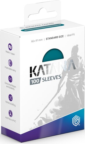 ultimate guard Protecteurs de cartes Standard Katana standard great wave 66x91mm 100ct 4056133026598