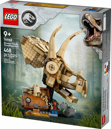 LEGO LEGO 76969 Les fossiles de dinosaures : le crâne de tricératops 673419404112