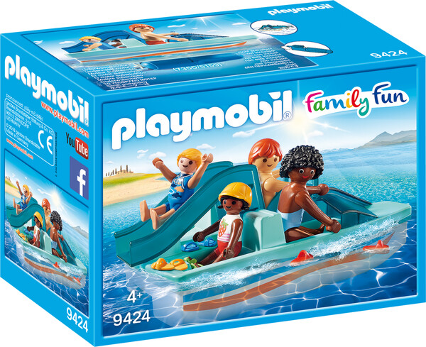 Playmobil Playmobil 9424 Pédalo avec 4 personnages 4008789094247