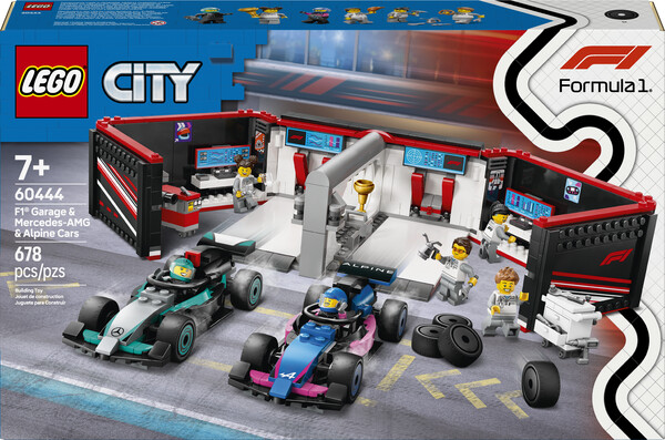 LEGO LEGO 60444 Garage de F1® et voitures Mercedes-AMG et Alpine 673419403474