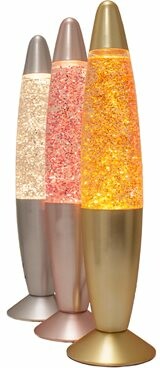 Lampe Glitter Mood 13,5po Paillettes dorées 