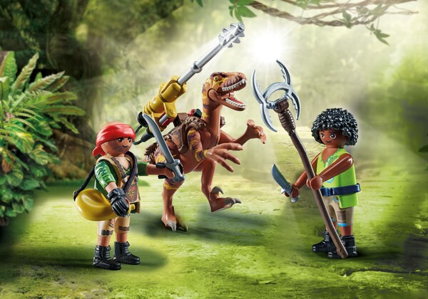 Playmobil Playmobil 71264 Dino Rise Deinonychus et guerriers 4008789712646