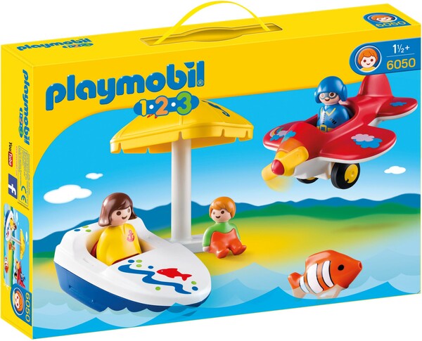 Playmobil Playmobil 6050 1.2.3 Vacances à la mer (juil 2016) 4008789060501