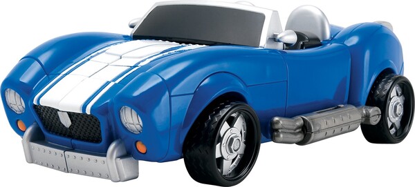 Happy Kid Robot M.A.R.S. transformeur en voiture bleu 672552411100