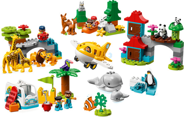 LEGO LEGO 10907 Les animaux du monde 673419301961