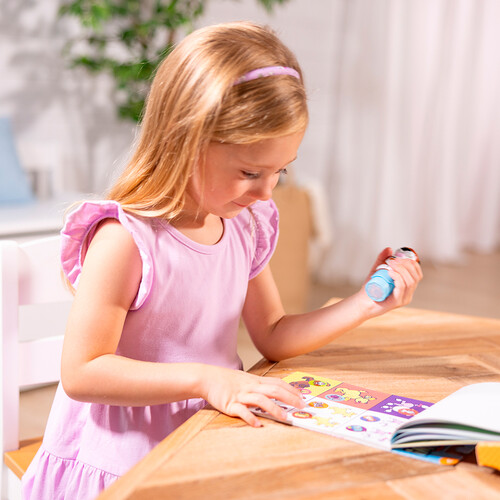 Melissa & Doug sticker wow - bloc d'activités et estampeuse à autocollants - chien 000772502016