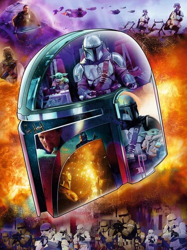 Ravensburger Casse-tête 770 Le casque du Mandalorien 4005556169177