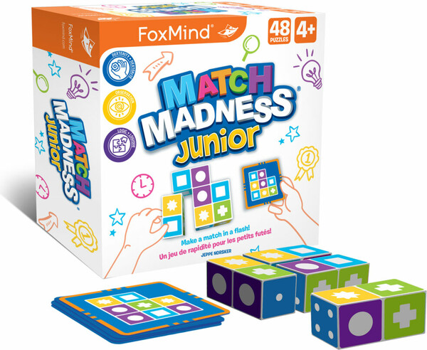 FoxMind Match Madness junior (fr/en) 842710001904