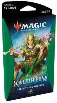 Wizards of the Coast MTG Kaldheim theme booster Green *