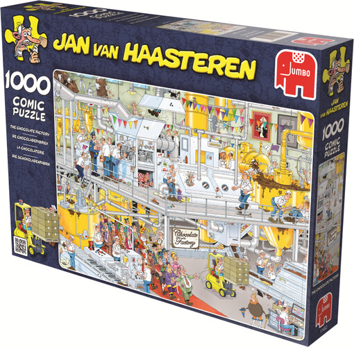Jumbo Casse-tête 1000 Jan van Haasteren - la chocolaterie 8710126174524