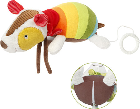 Fehn peluche musical 25cm Tatou 4001998067637