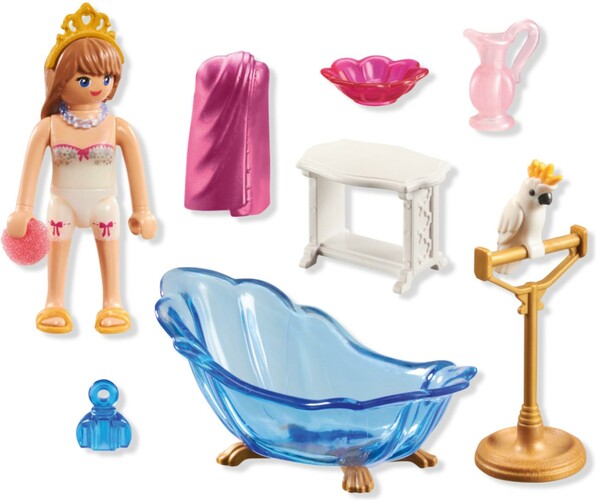 Playmobil Playmobil 71850 Salle de bain royale avec princesse et accessoires 4008789718501