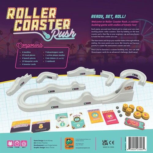 Pandasaurus Games Roller Ghoster Rush (fr/en) 850029278085
