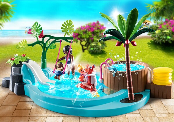 Playmobil Playmobil 70611 Pataugeoire avec bain à bulles 4008789706119