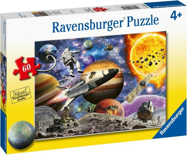 Ravensburger Casse-tête 60 Les aventuriers de l'espace 4005556051625