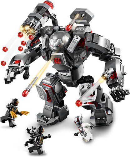 LEGO LEGO 76124 Super-héros L'armure de War Machine, Avengers 673419303095