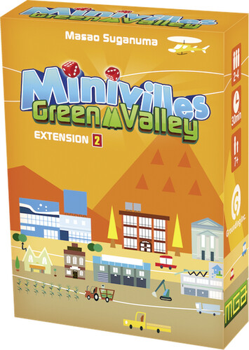 Moonster Games Minivilles (fr) ext Green Valley (Machi Koro) 3558380028505