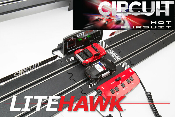 LiteHawk LiteHawk piste de course électrique circuit poursuite de police (Hot Pursuit) 059373640061