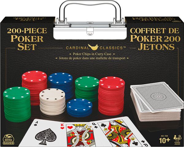 Cardinal Jeu Coffret de Poker 200 jetons 778988383971