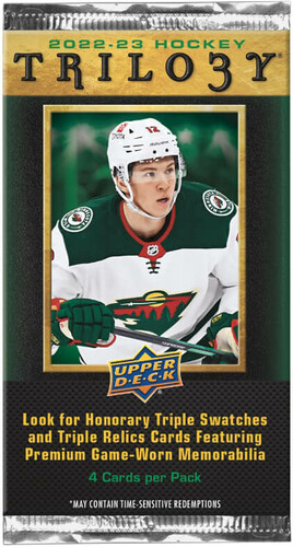 Upper Deck Upper Deck trilogy hockey 22/23 Booster 053334105354