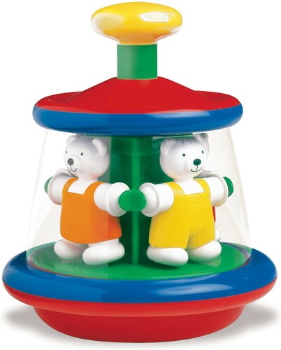 Ambi Toys Carrousel avec oursons appuie et tourne 5011979573285