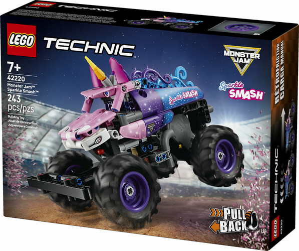 LEGO LEGO 42220 Monster Jam Sparkle Smash Pull-Back 673419419550