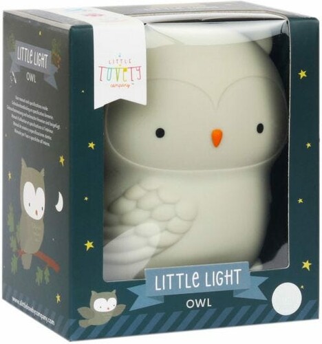 A Little Lovely Company Petite veilleuse: hibou 8719715000695
