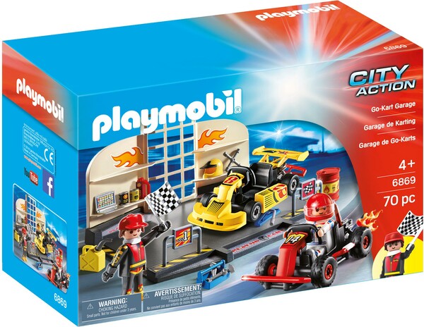 Playmobil Playmobil 6869 Garage de Karting 4008789068699