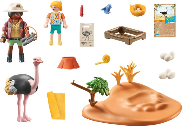 Playmobil Playmobil 71296 Wiltopia - Gardiens d'autruches 4008789712967