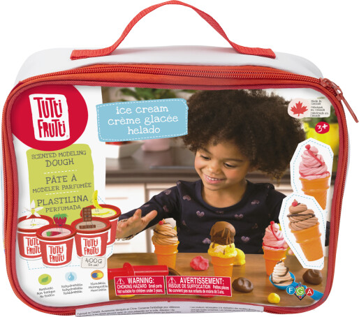 Tutti Frutti Pâte à modeler sac à lunch crème glacée (fr/en) 061404248078