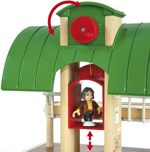 Brio Train Brio Train en bois Circuit plateforme voyageurs 33512 7312350335125