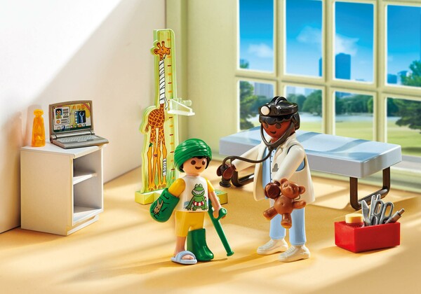 Playmobil Playmobil 71619 Pédiatre avec enfant 4008789716194